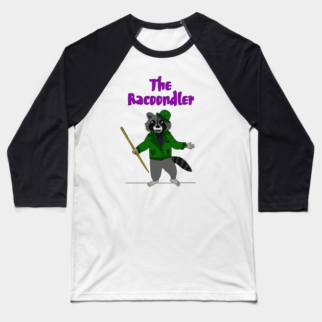 The Racoondler Baseball T-Shirt by Josh Guilty 